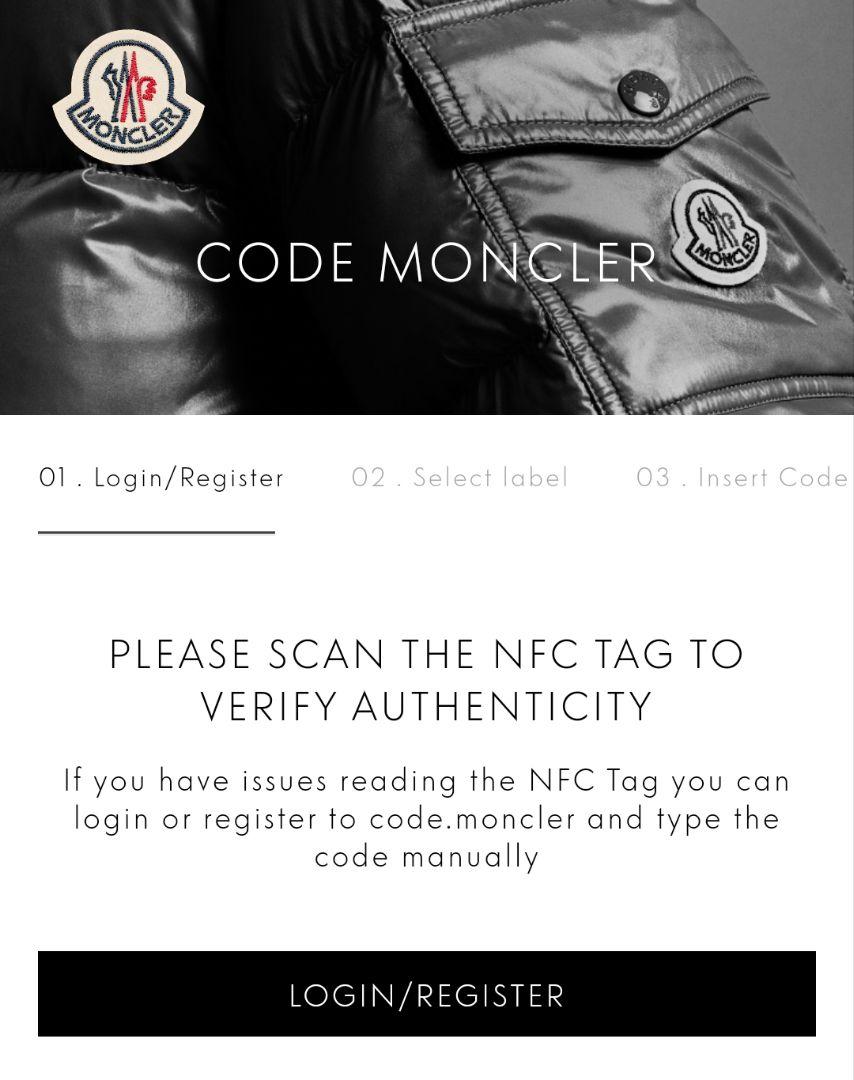 正規品　新品　MONCLER ロングTシャツ　70/80