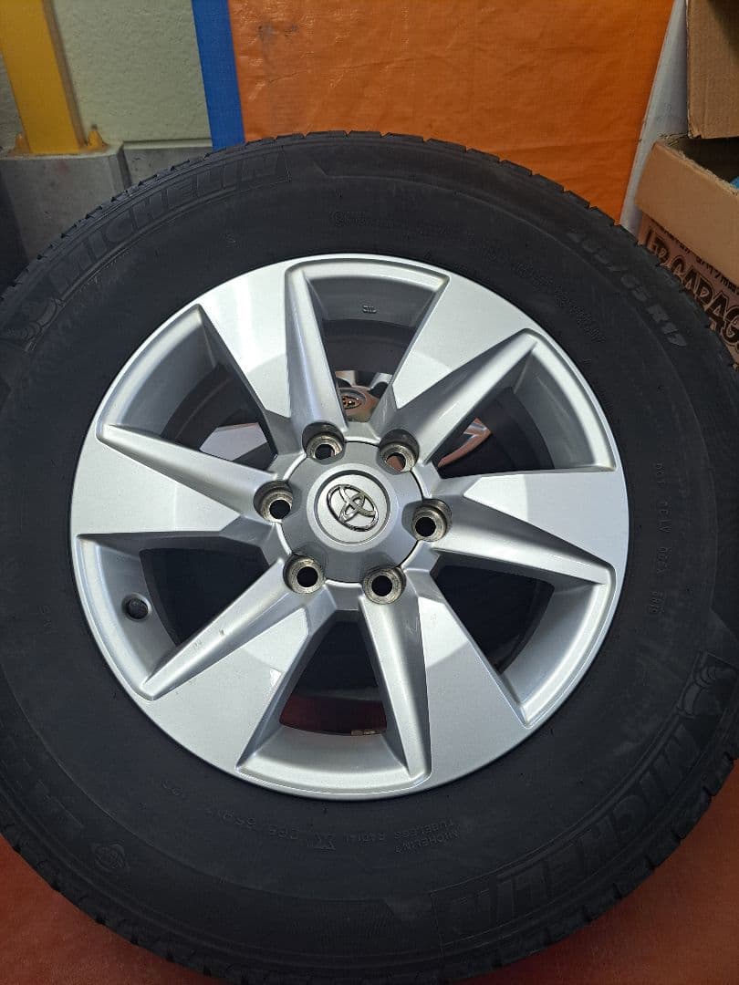 トヨタ純正 ランクル プラド純正ホイール 265 65 17TOYOTA