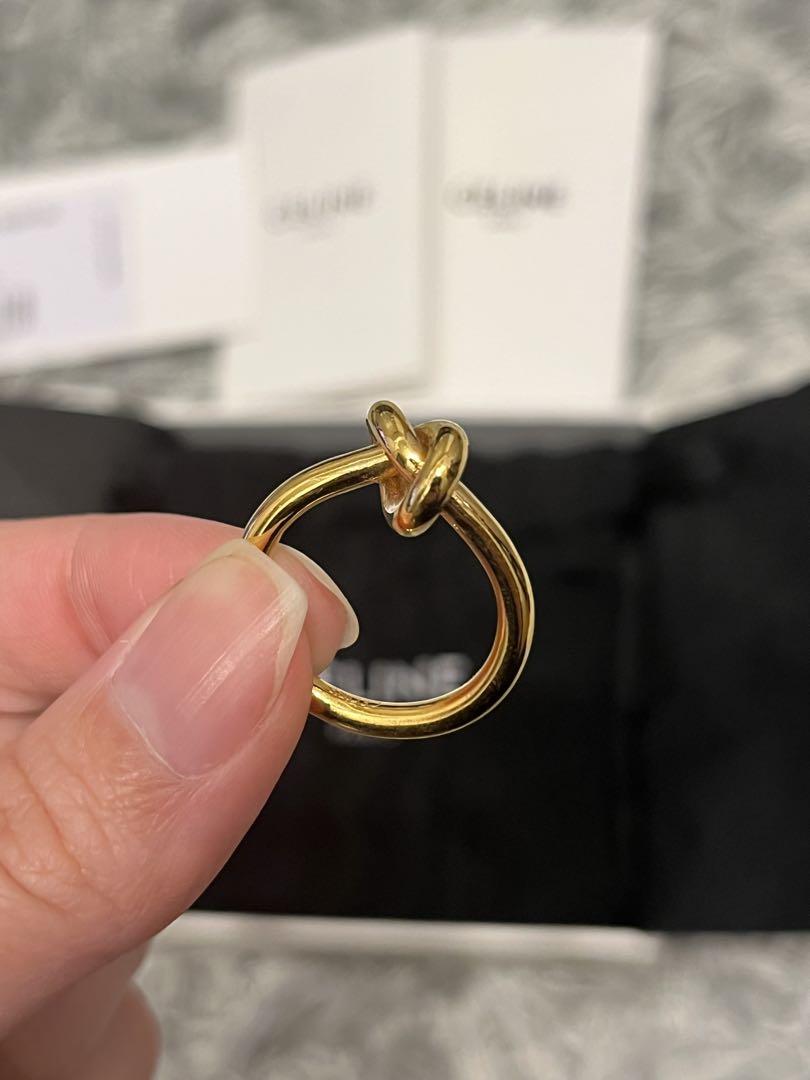 CELINE ノットリング 50サイズ