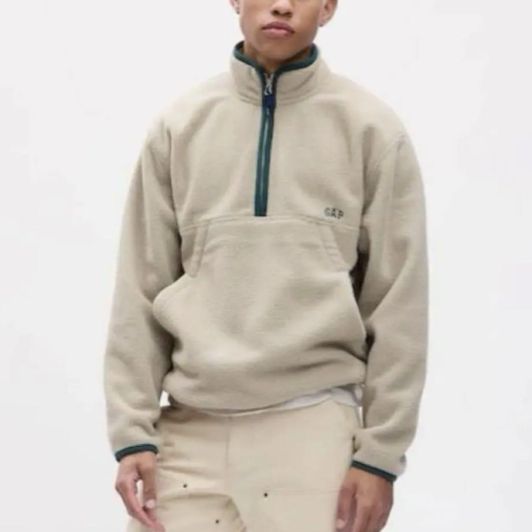 【GAP】アークティックフリース ハーフジップアップ プルオーバー(ユニセックス