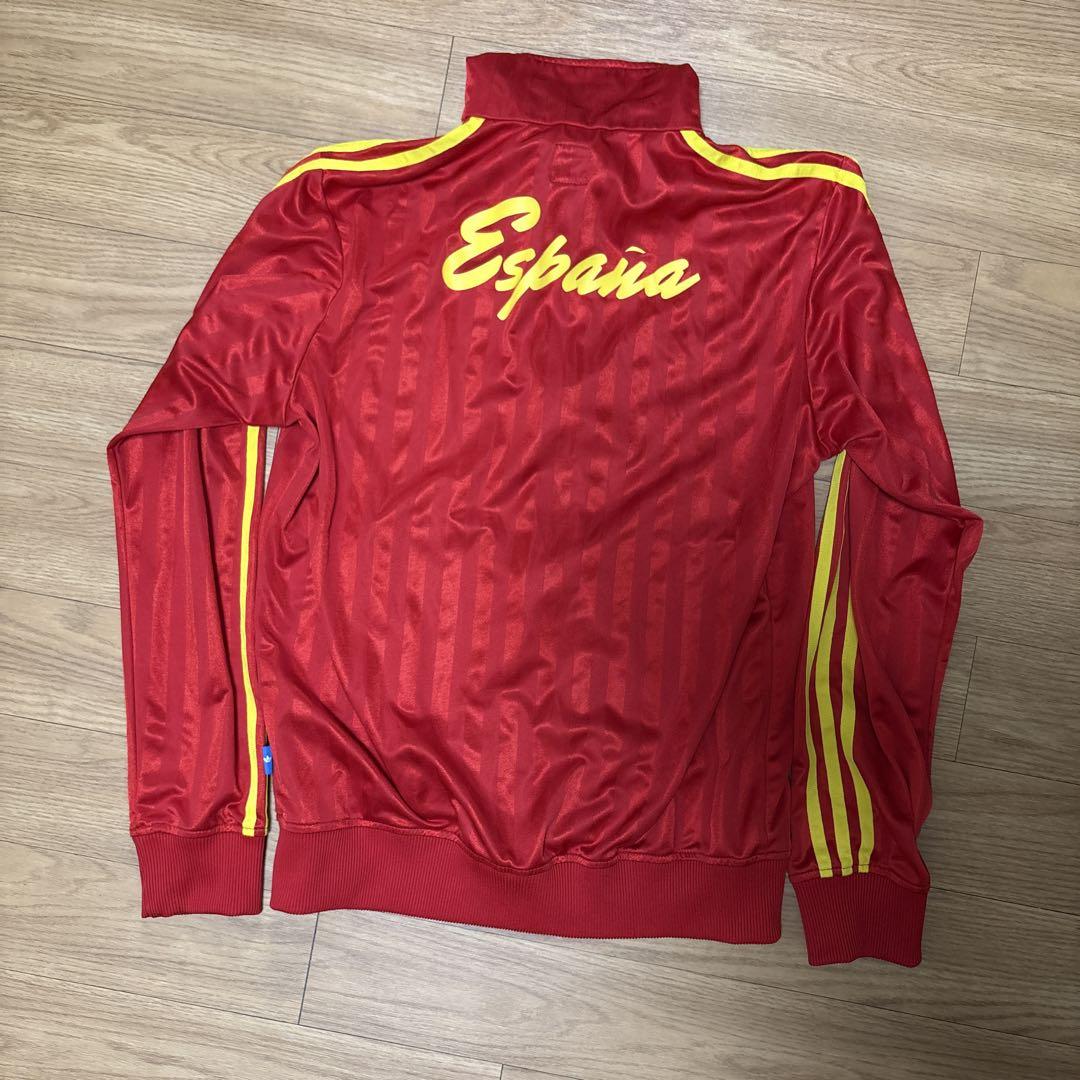 adidas スペイン代表 ジャージ　赤