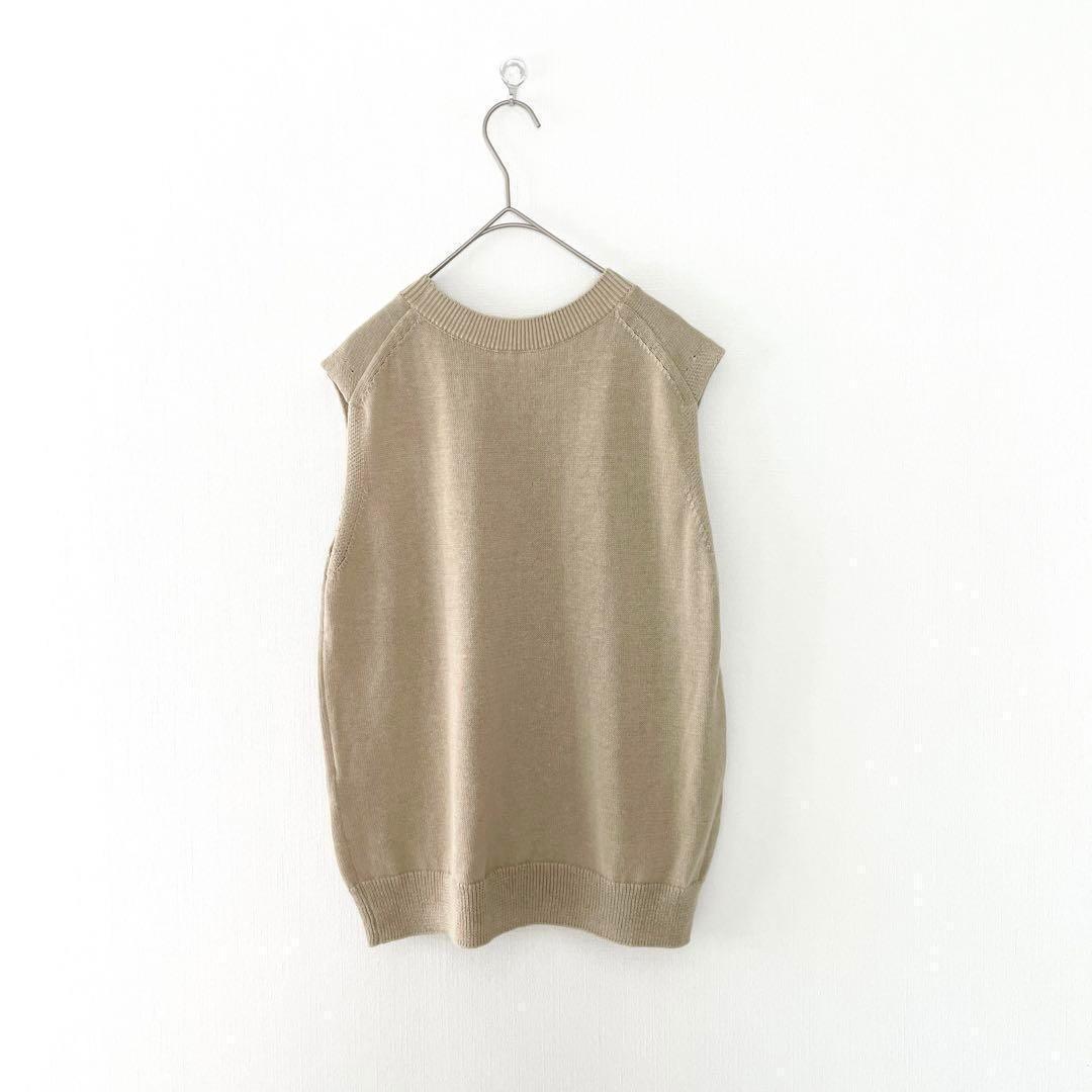 22SSアパルトモン　No Sleeve summer Knit サマーニット 22SSアパルトモン No Sleeve summer Knit サマーニット