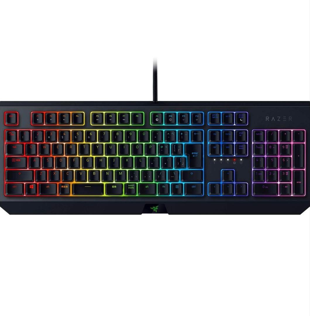 Razer Blackwidow green swich キーボード 超