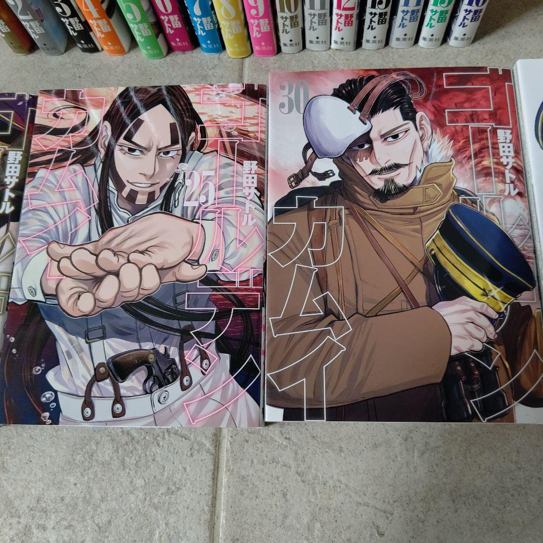 【21冊】「ゴールデンカムイ」野田サトル 1～17、20、25、30、31巻