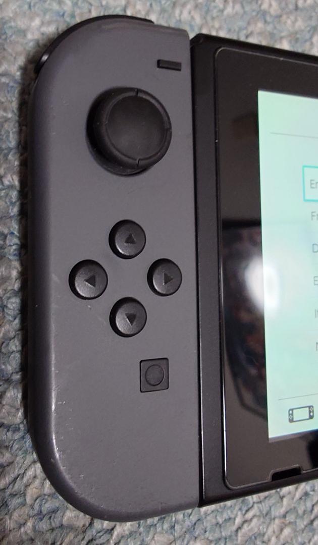 Nintendo Switch 本体セット グレー＋左Joy-Con(訳あり)