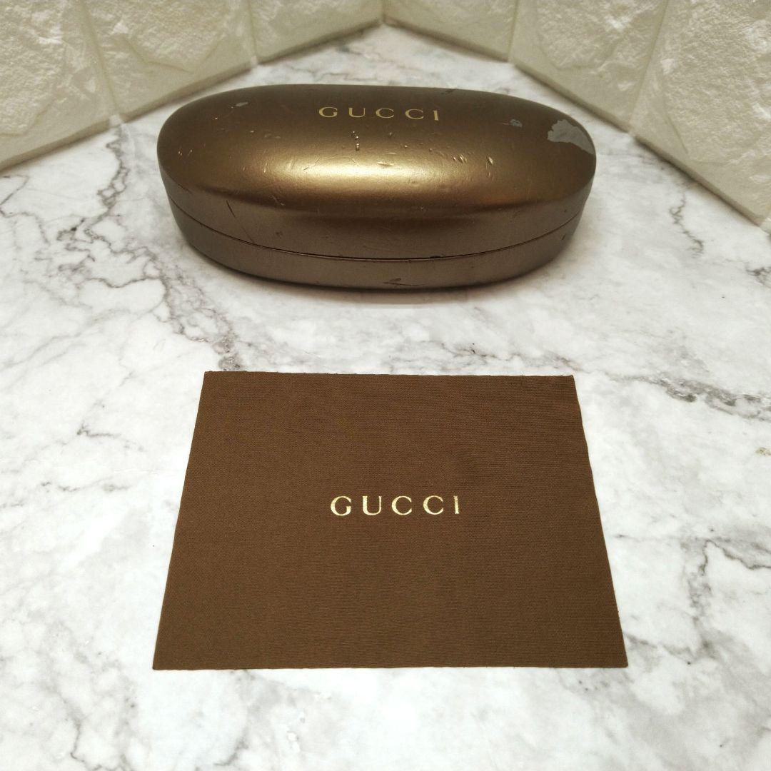 グッチ GUCCI サングラス スクエア ブラウン - メルカリ