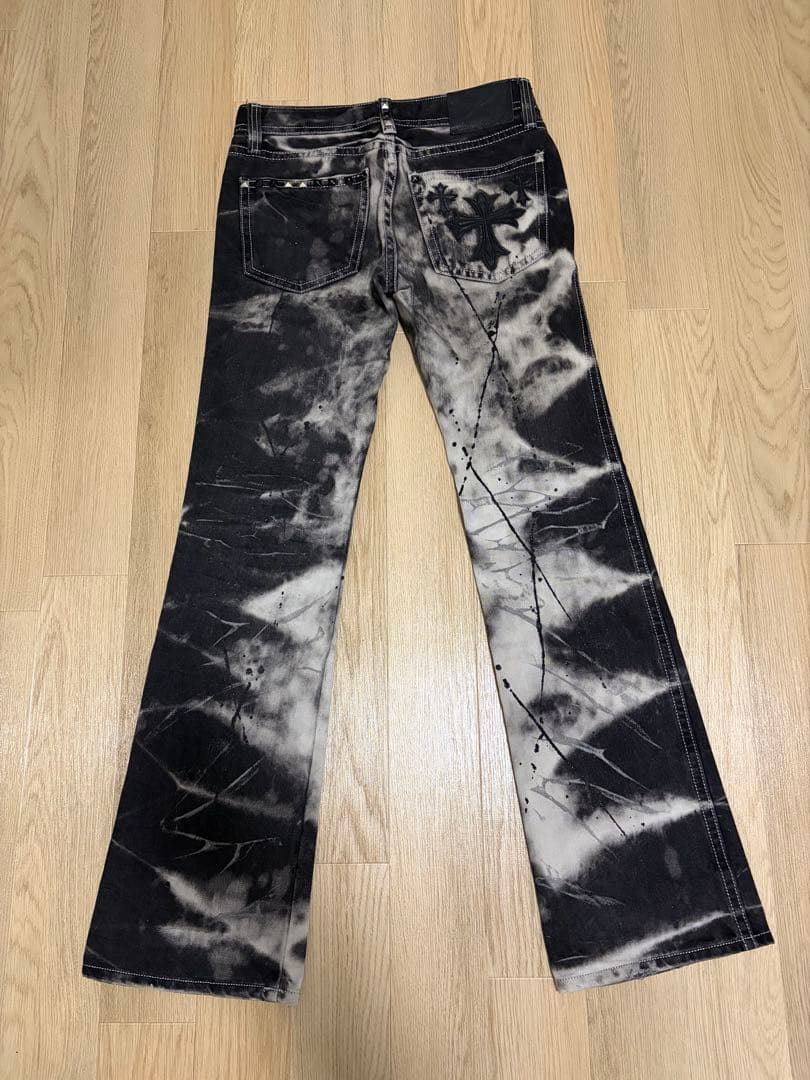 希少 Xfrm ブーツカット デニム 29 ブラックデニム