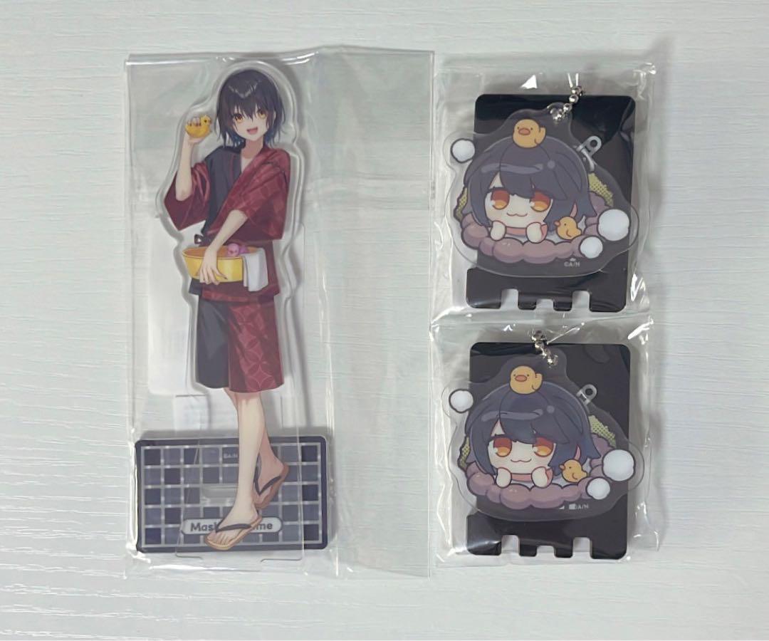 にじさんじ 温泉スクラッチ アクリルスタンド ましろ爻 - メルカリ