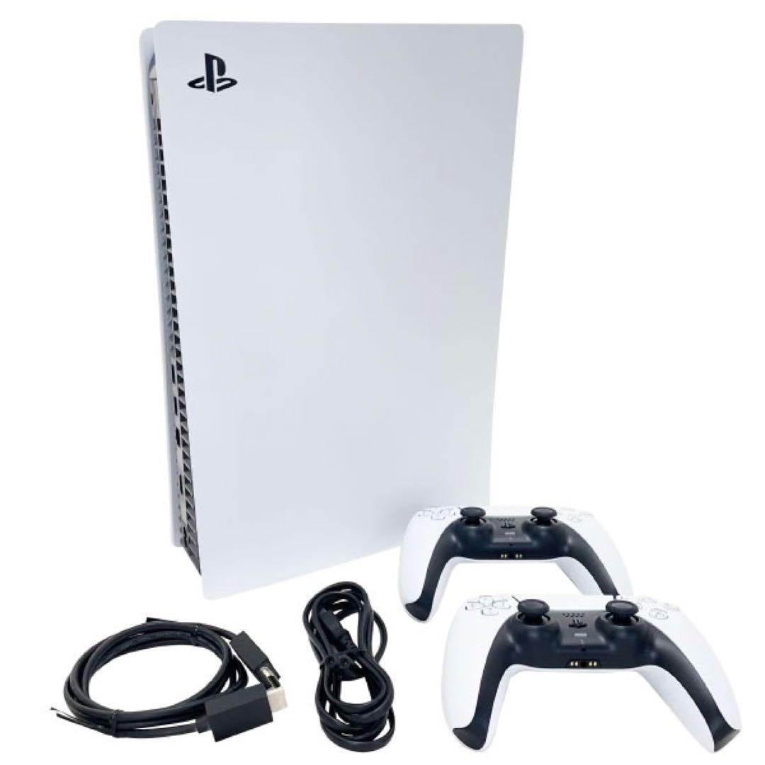PS5 本体 デジタルエディション コントローラー ２つ付CFI-1000PlayStation5