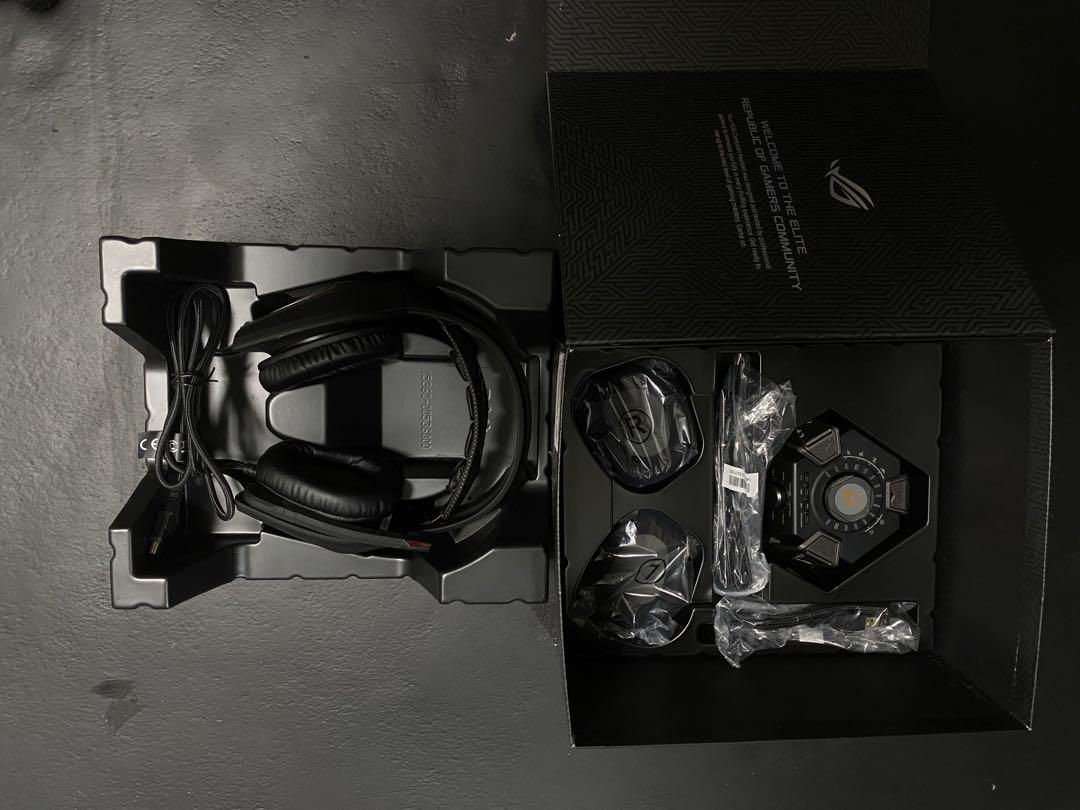 ASUS ROG CENTURIONゲーミングヘッドセット ブラック