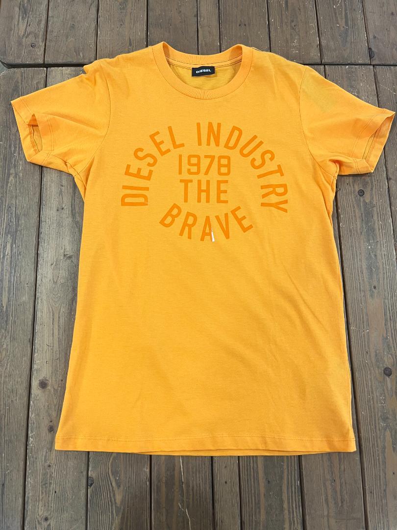 DIESEL オレンジ Tシャツ サイズ14