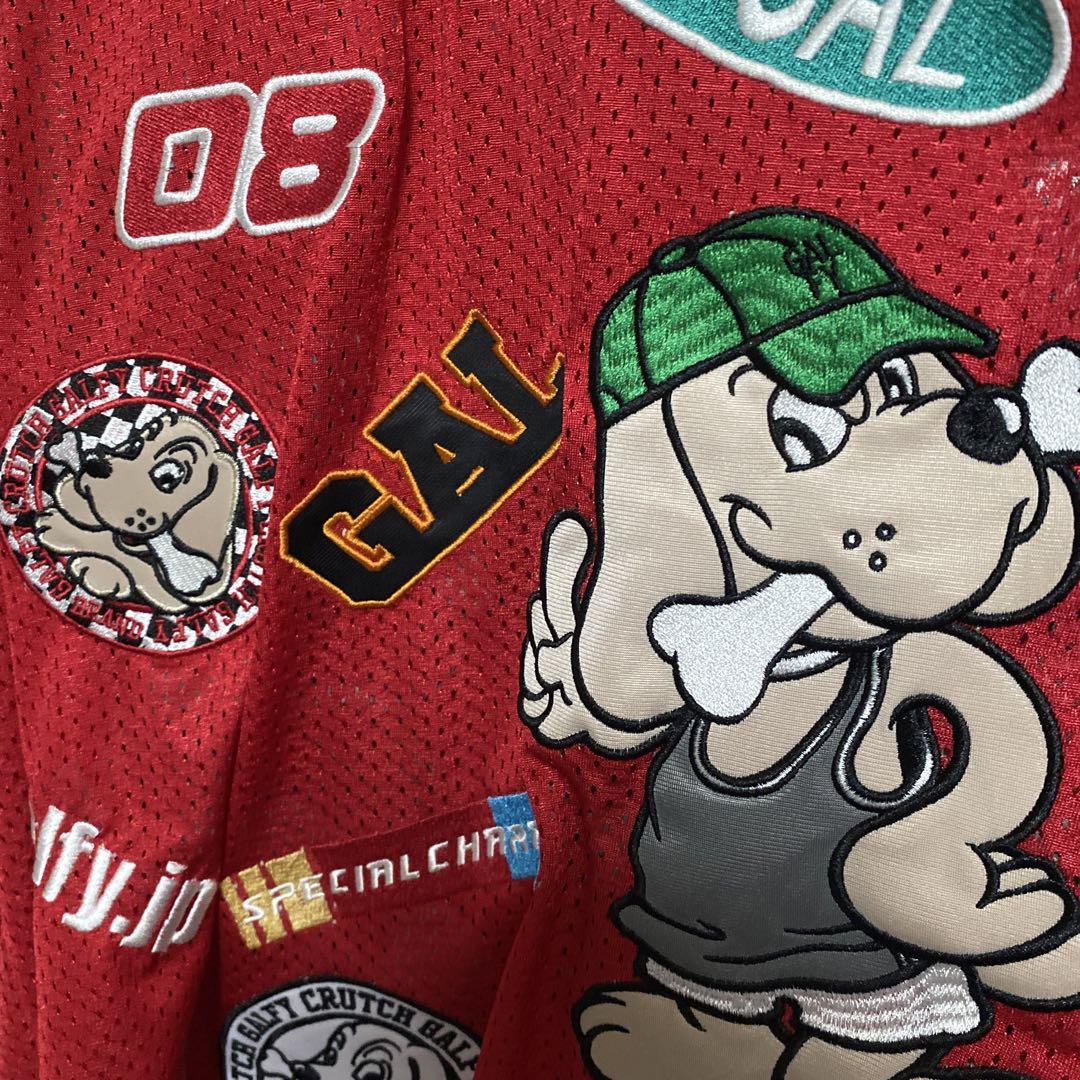 GALFYガルフィー「チーム犬」メッシュタンクトップ ノースリーブ