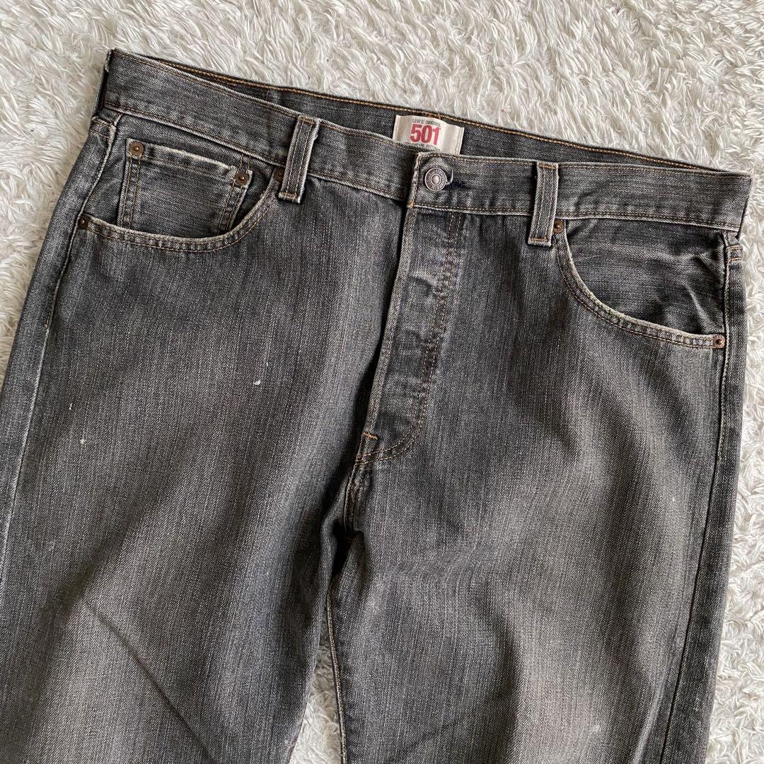 Levi's - リーバイス 501 先染めブラック メキシコ製 USED加工