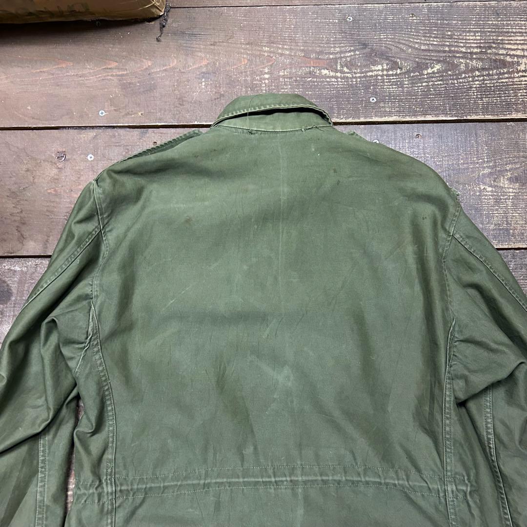 50s　米軍　実物　Ⅿ51　フィールドジャケット　スモール　ショート　ダメージ