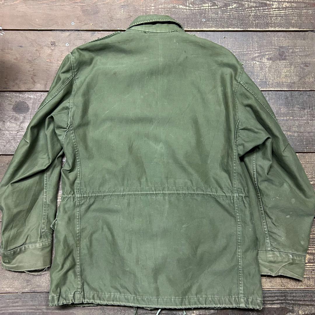 50s　米軍　実物　Ⅿ51　フィールドジャケット　スモール　ショート　ダメージ