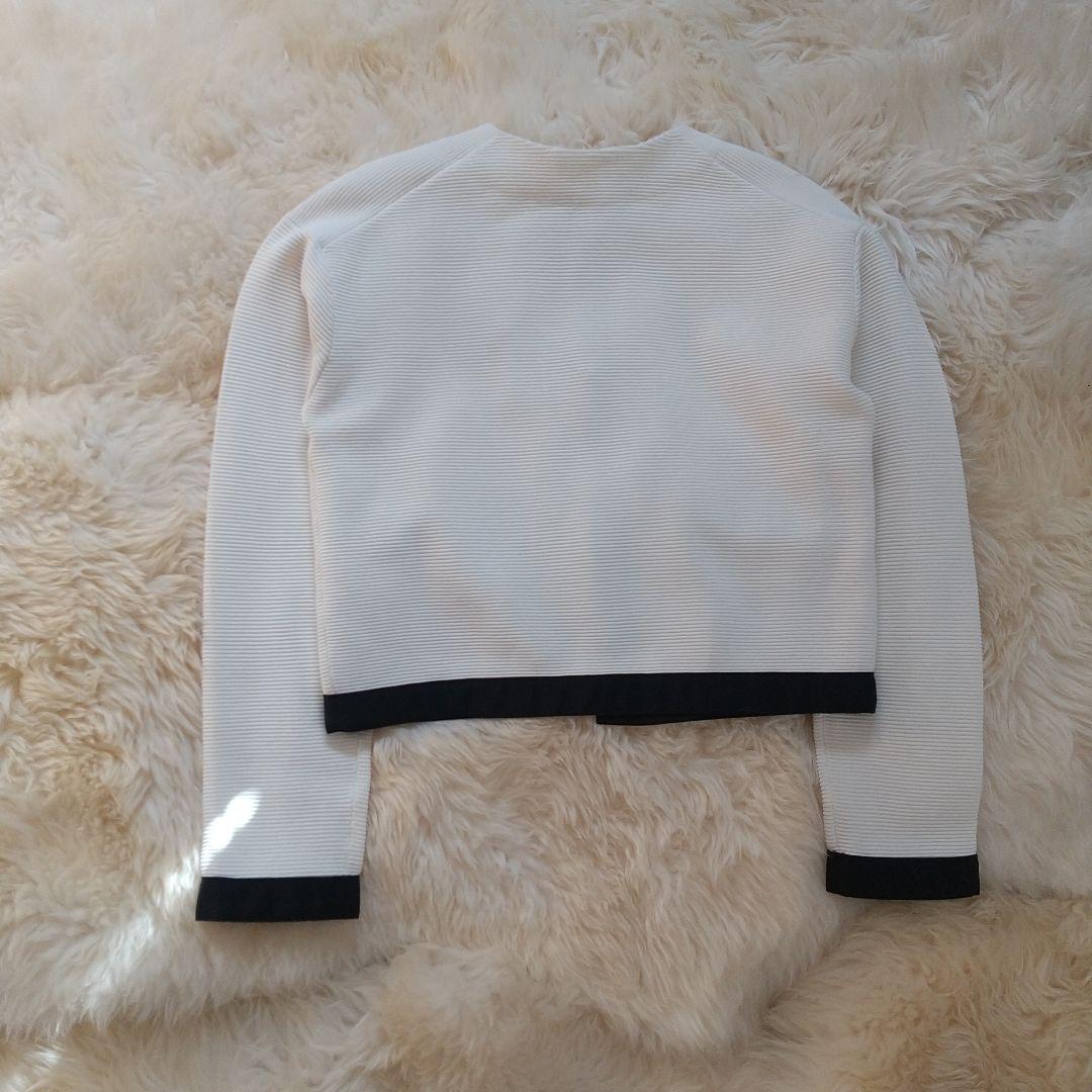 超お買い得！エストネーション　バイカラージャケット 38