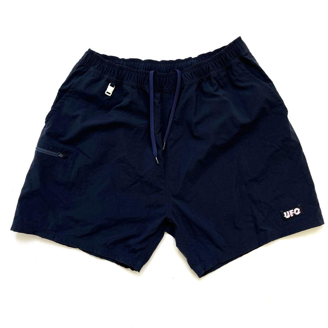 upper field one 23ss ナイロンショーツ　ネイビー