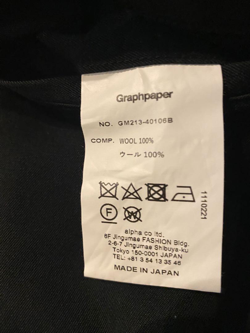 ＊ Graphpaper ＊ グラフペーパー シェフパンツ