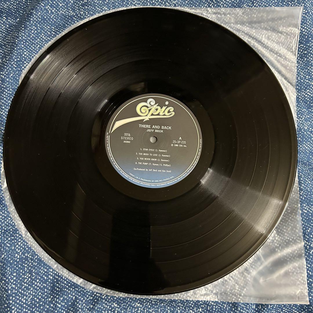 ［名盤］ジェフベック　There And Back LPレコード ロックインスト