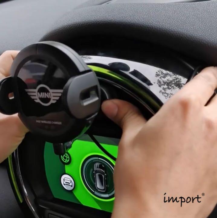 低価定番人気 送料無料 ミニクーパー 充電 自動開閉 スマホホルダー Sosxt-m96024349322 BMW MINI F系 大人気安い