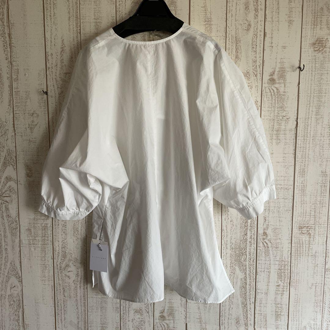 CITYSHOP ドローストリングスリーブブラウスブラウス