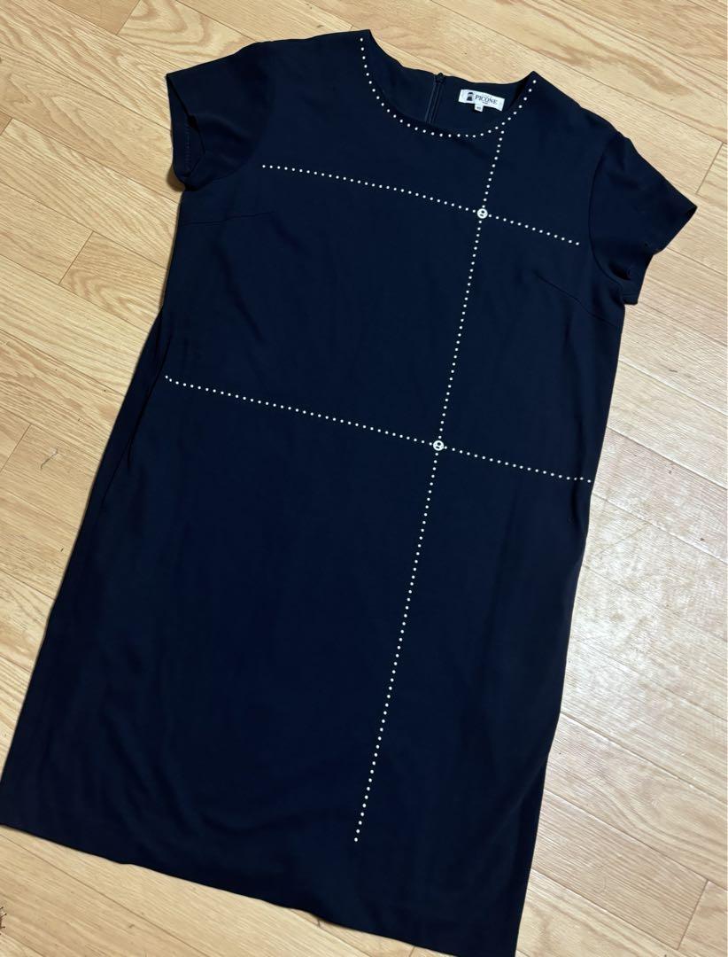 picone ワンピース　40 ネイビー