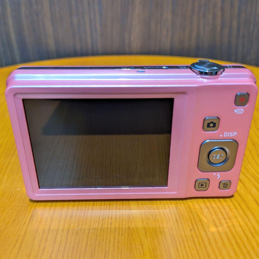 【美品】カシオ CASIO EXILIM EX-Z28 ピンク コンデジ カメラ