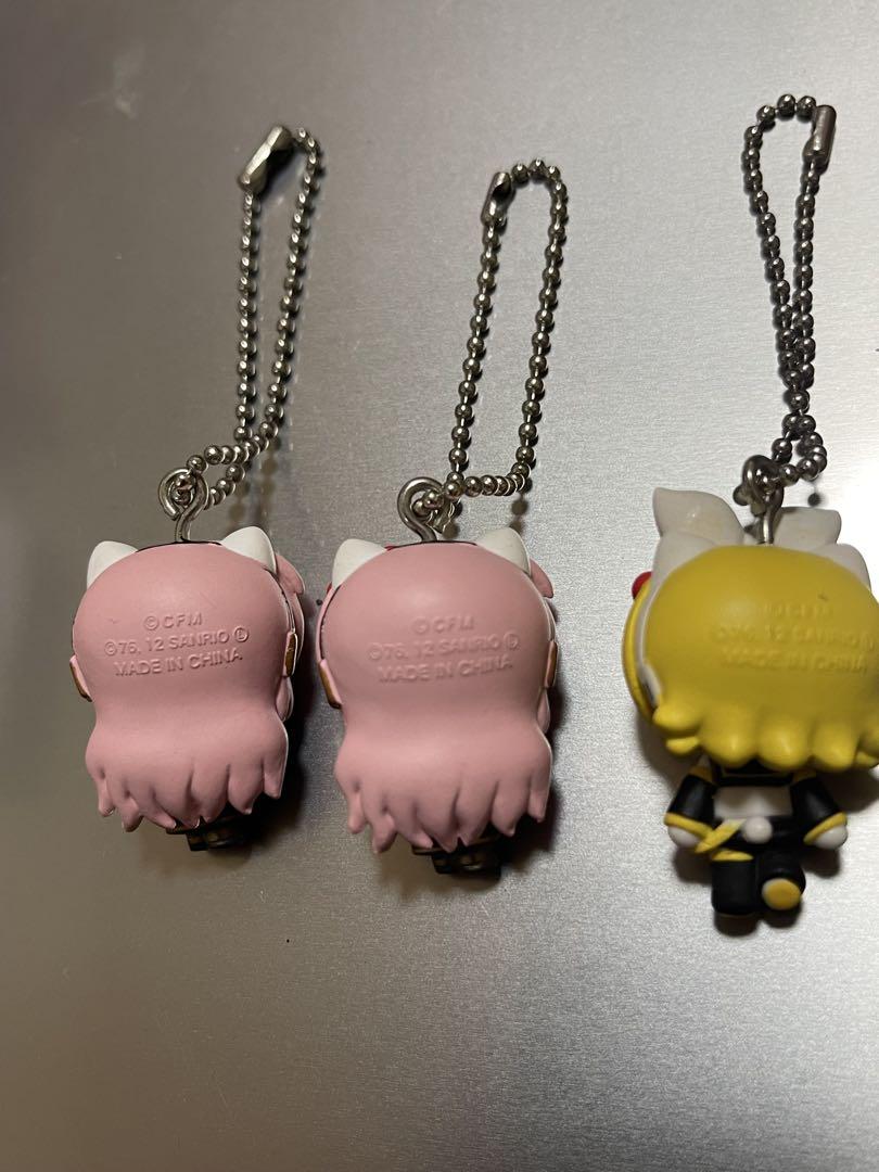 ミク様セット　初音ミク　ハローキティコラボ　キーホルダー