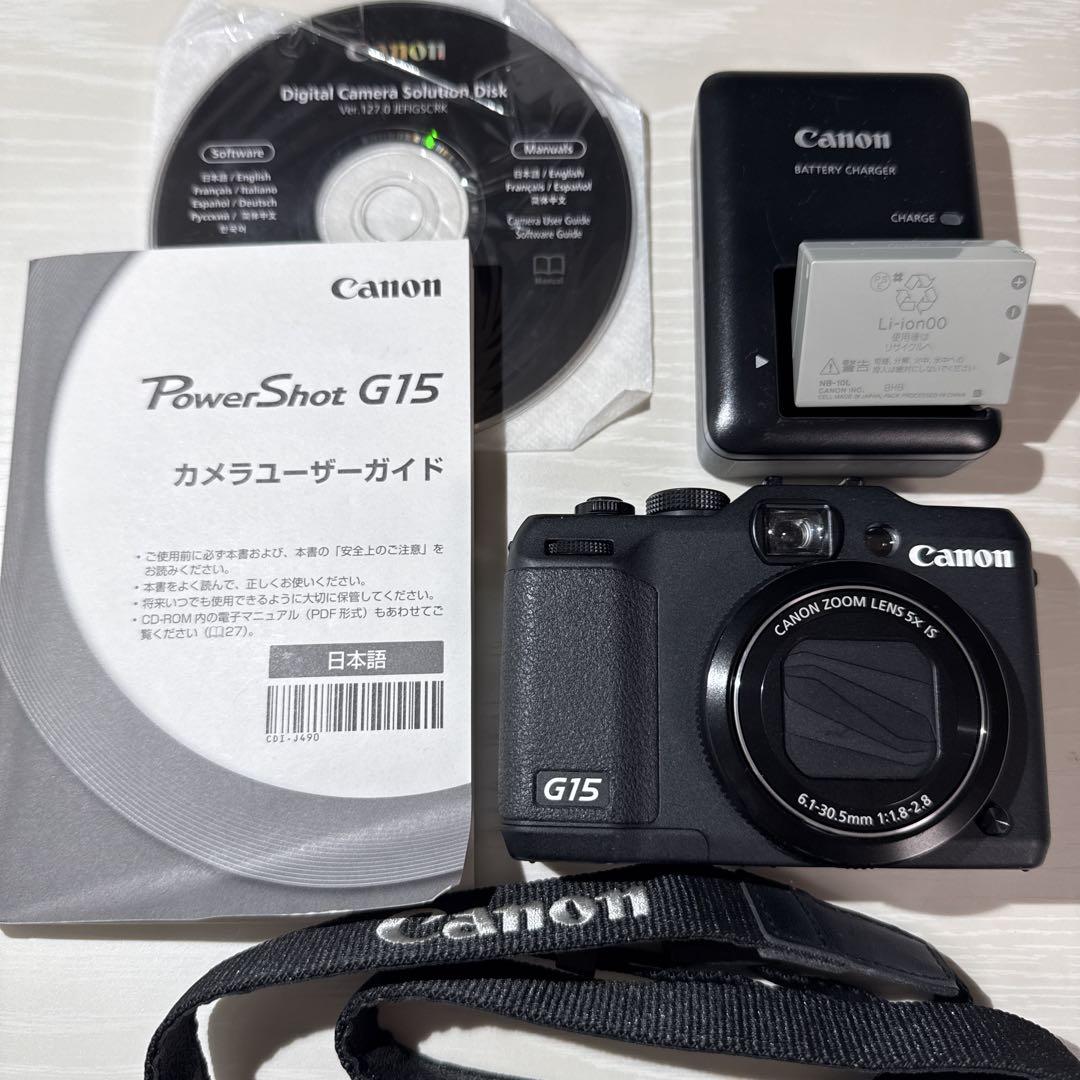 Canon PowerShot G15 コンパクトデジタルカメラ