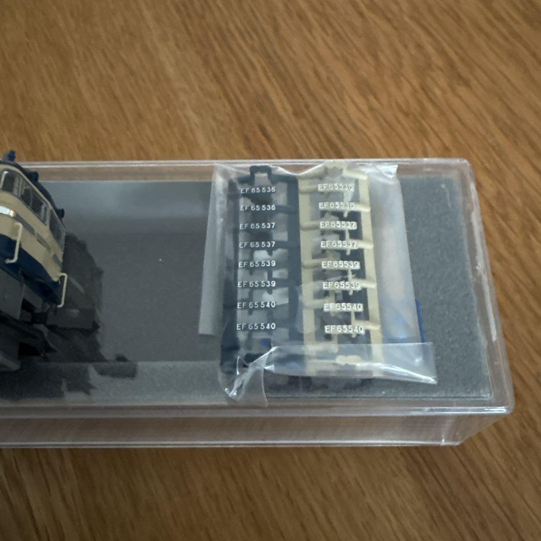 【新同】KATO 3060-3 EF65 500番台 P形特急色 (JR仕様)⑥