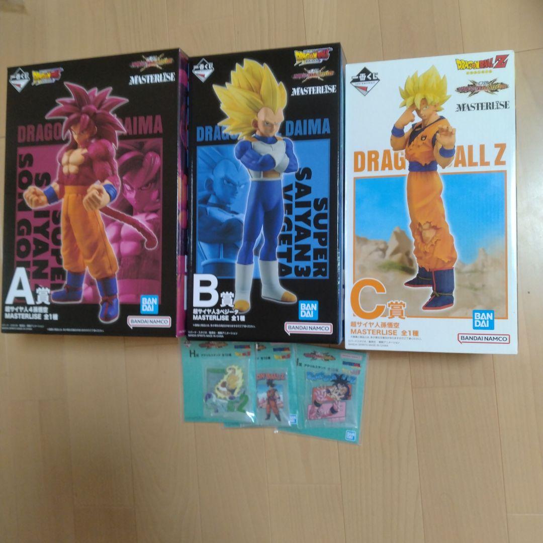 一番くじ　ドラゴンボール　オムニバスクロス　A.B.C.セット！オマケつき