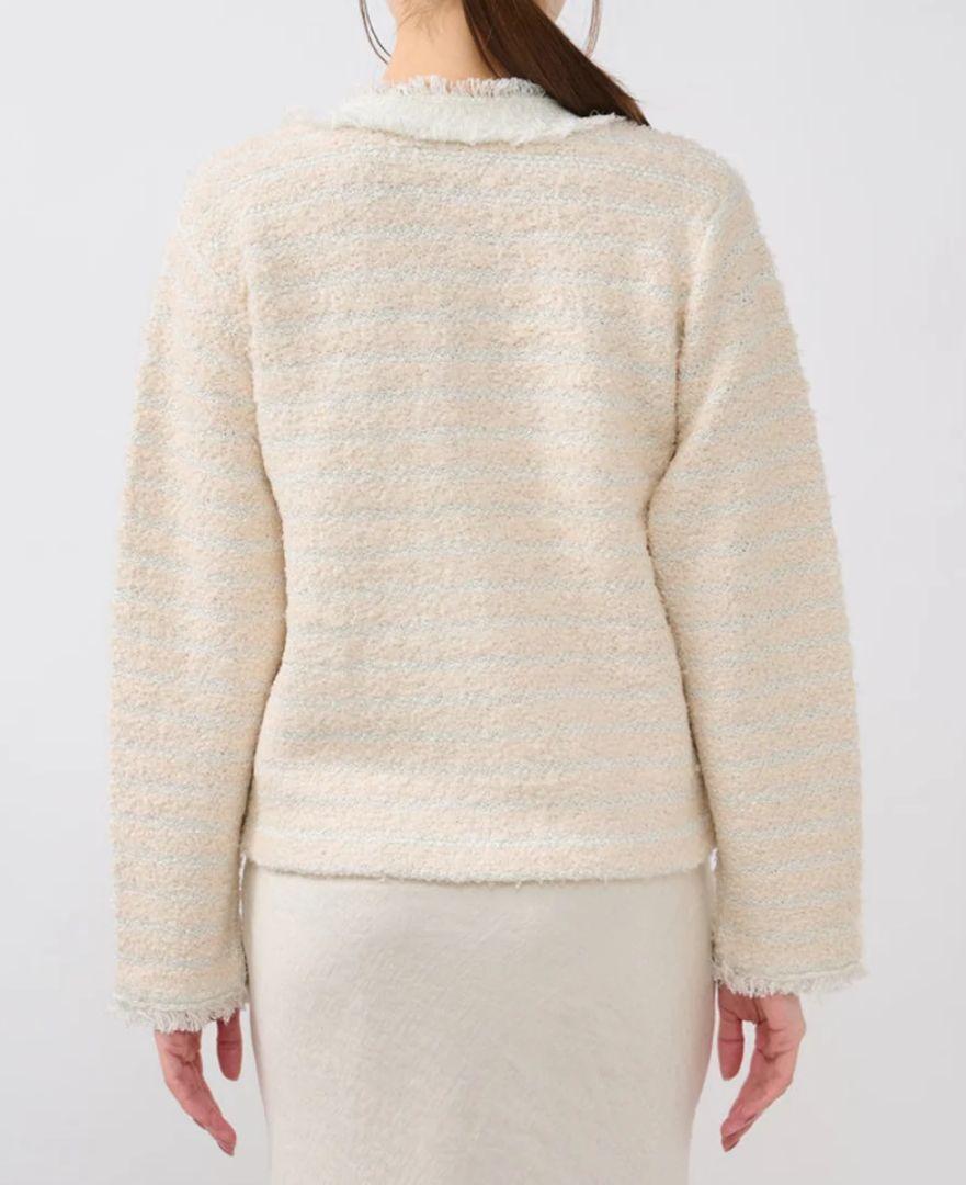 【新品タグ付】La boutique BonBon ニットカーディガ