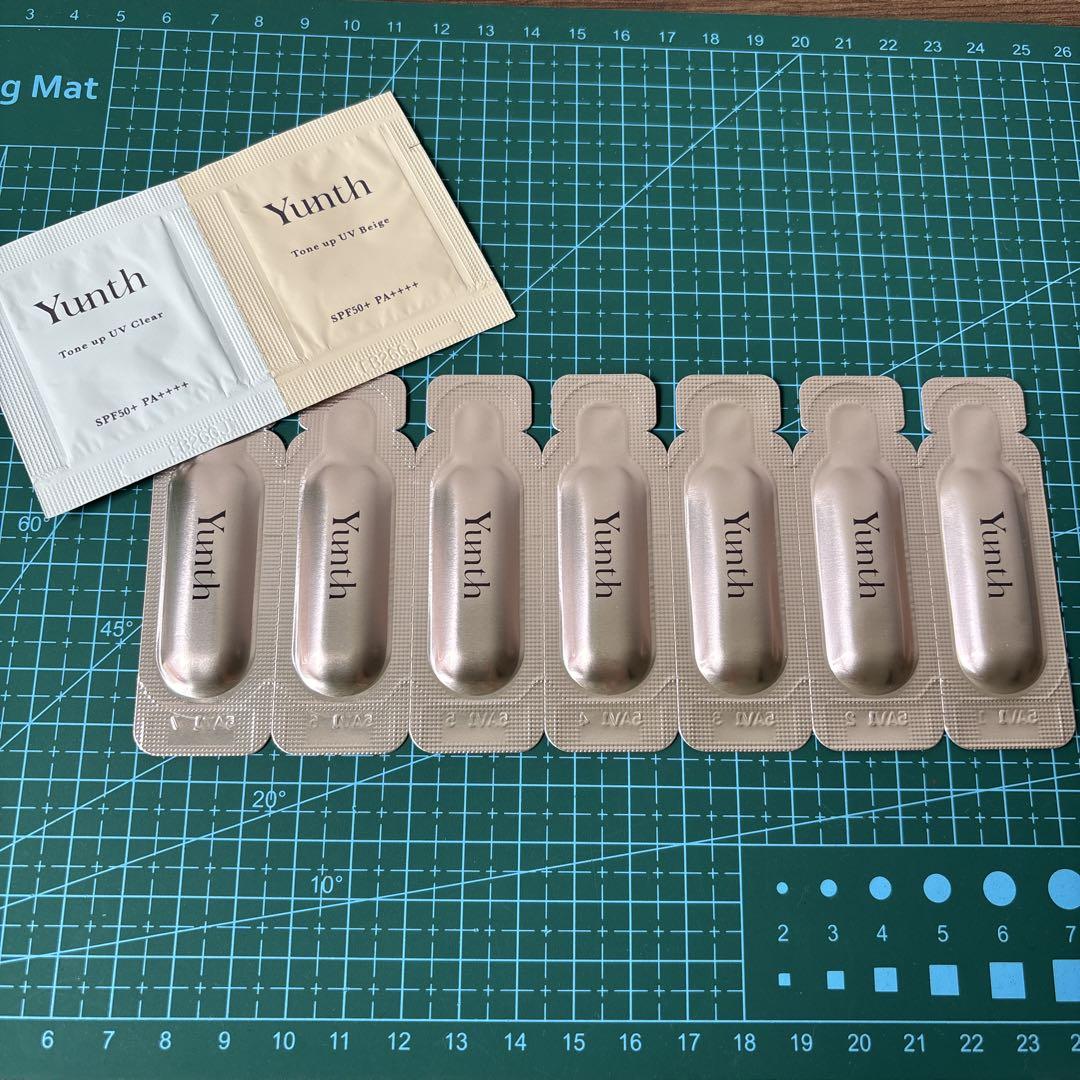 ゆう美容液 ユンス 生ビタミンC美白美容液 1ml×7包（医薬部外品） UV乳液
