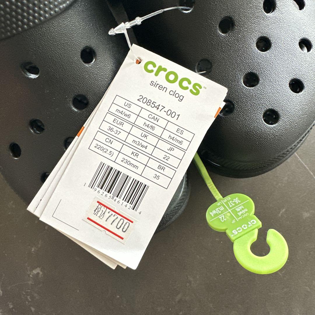 新品⭐︎crocs クロックス 厚底