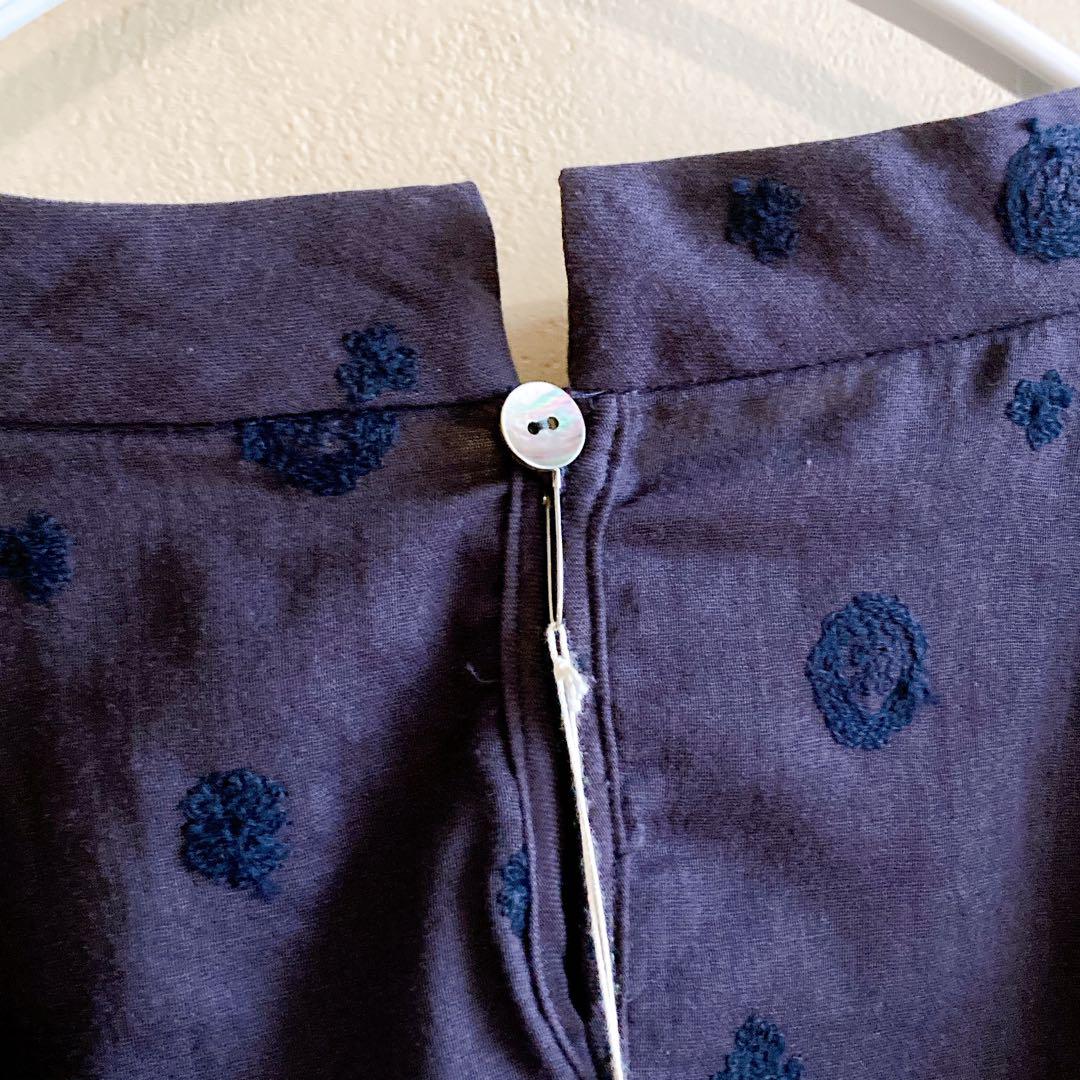 ✨専用✨【未使用】群言堂 根々 ゆったり 薬草プルオーバー 刺繍 綿 日本製