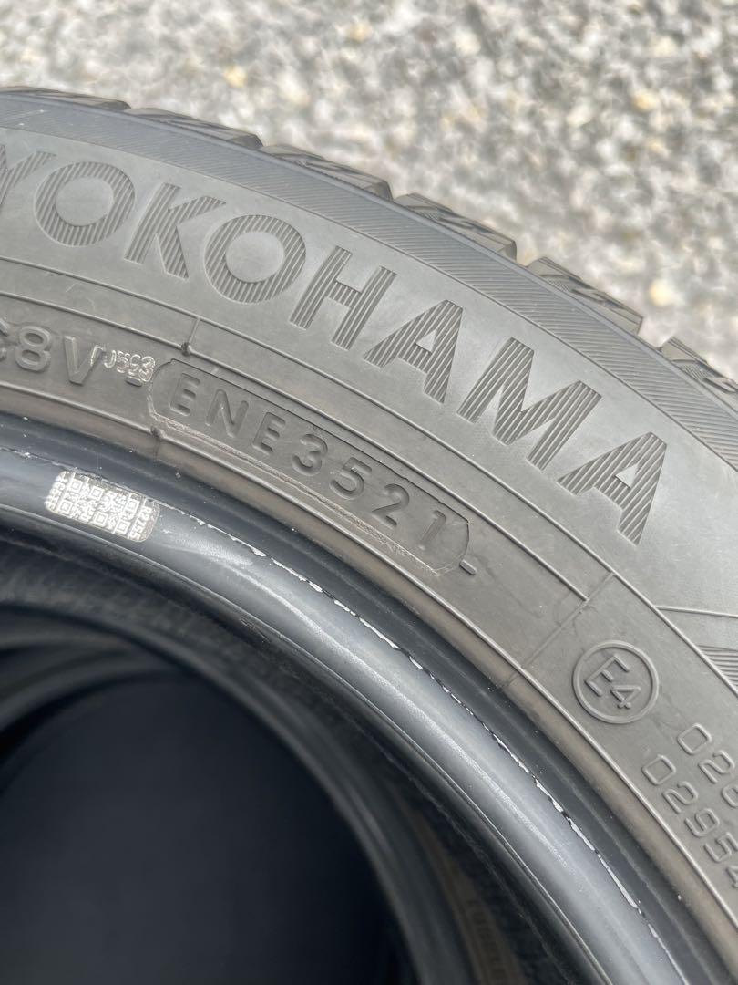 【2021年製バリ溝】ヨコハマタイヤ　アイスガード60 155/65R14