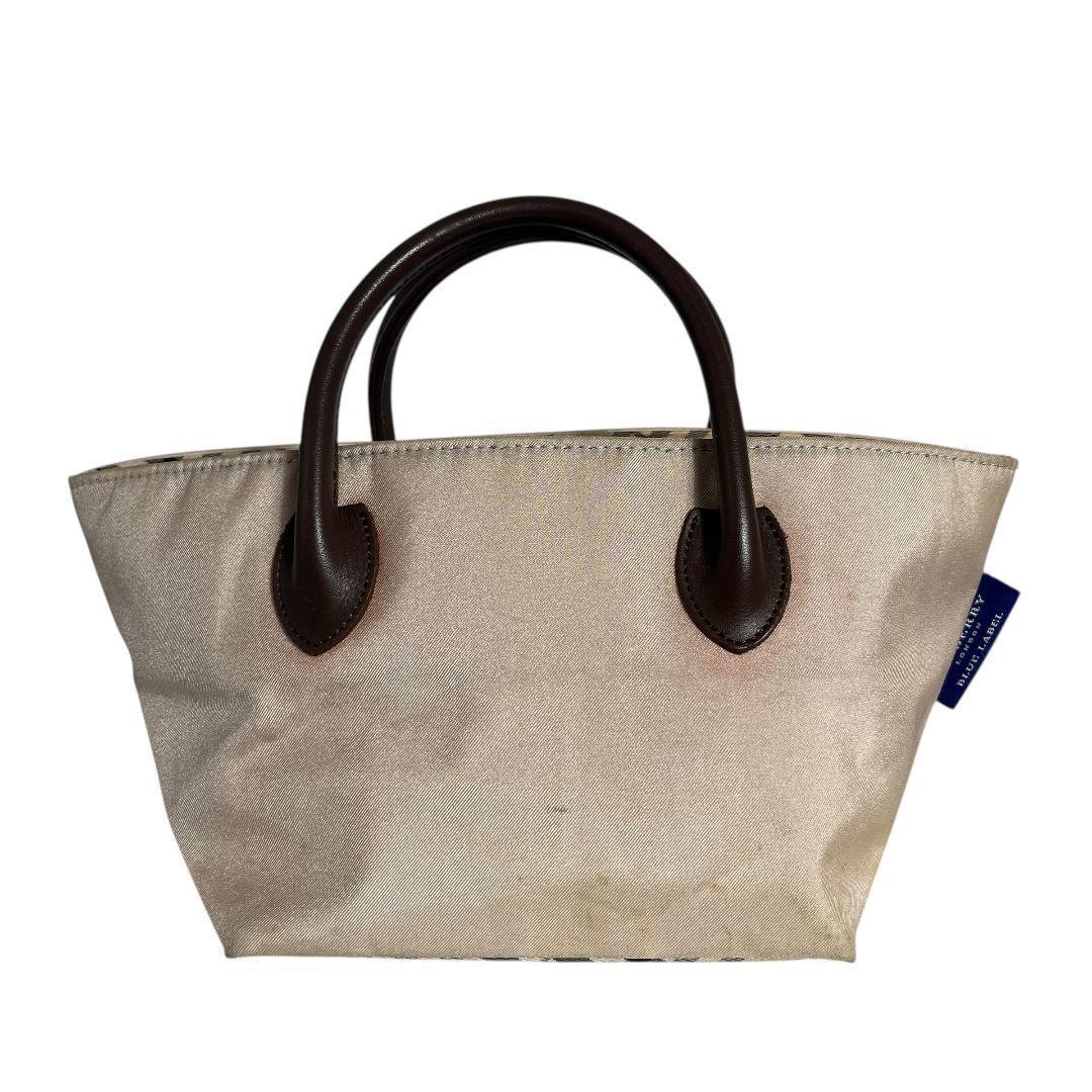 良品 BURBERRY バーバリーブルーレーベル トートバッグ