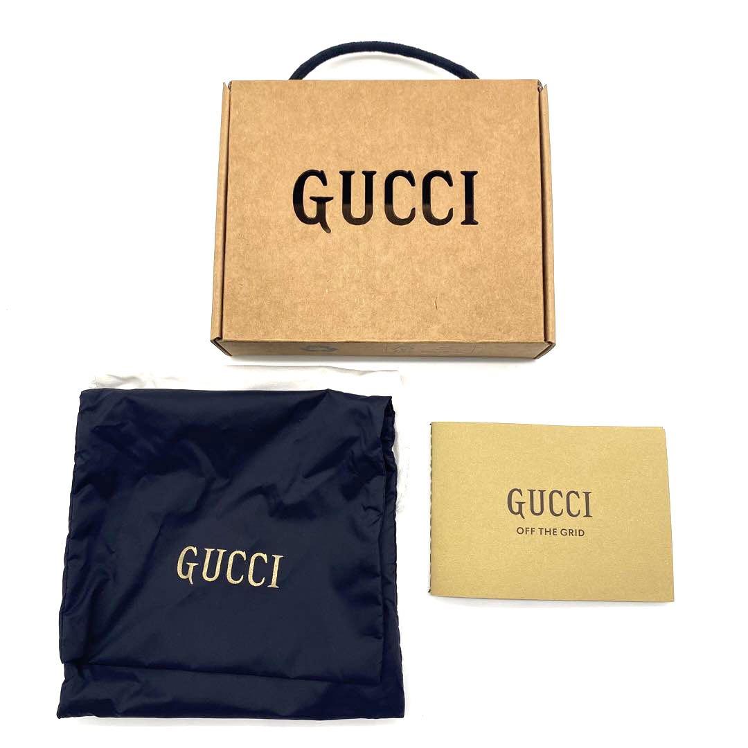 【美品】GUCCI グッチ 折り財布 小銭入れ GG柄 ブラック 黒