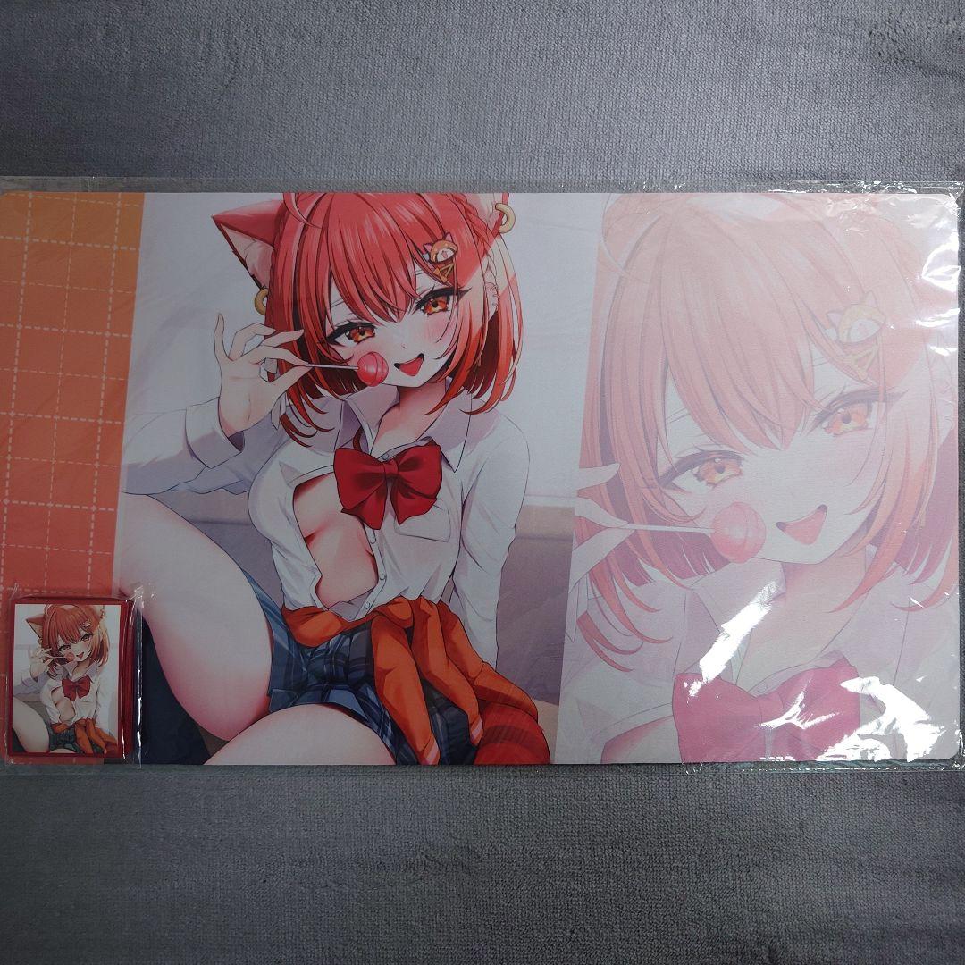 α1 にじさんじ 肌 飴 制服 ラトナ プティ スリーブ プレイマット