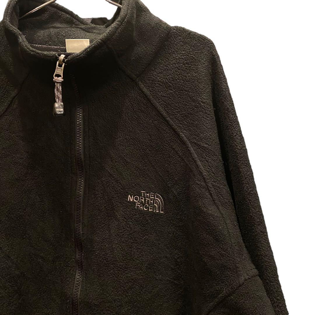 L THENORTHFACE フリースジャケット　ブラック　ノースフェイス