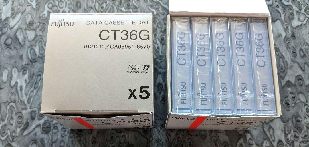 【新品・未開封】富士通 DATテープ CT36G 10本 ＆ クリーニングテープ