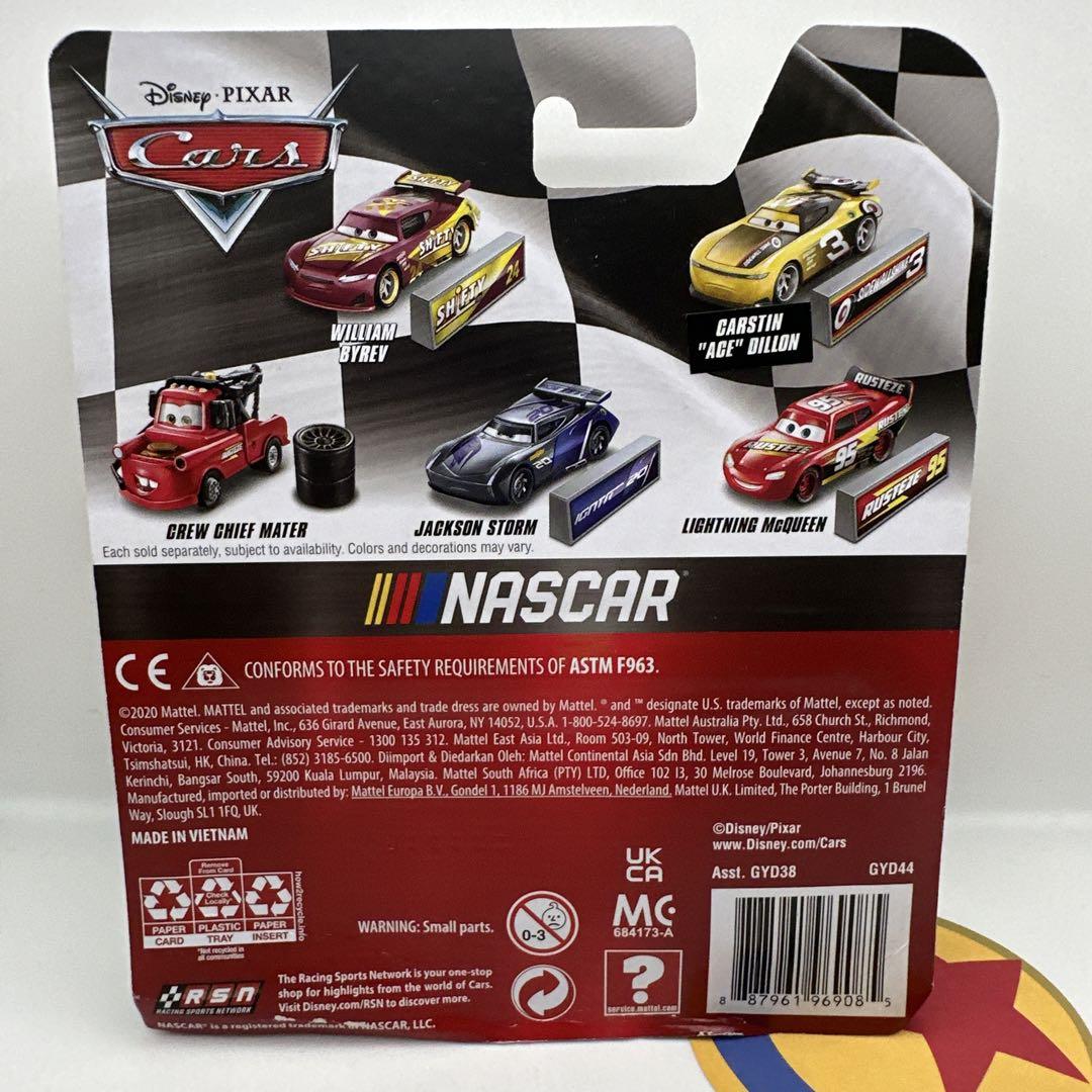 カーズ マテル WILLIAM BYREV ナスカー NASCAR ミニカー - メルカリ