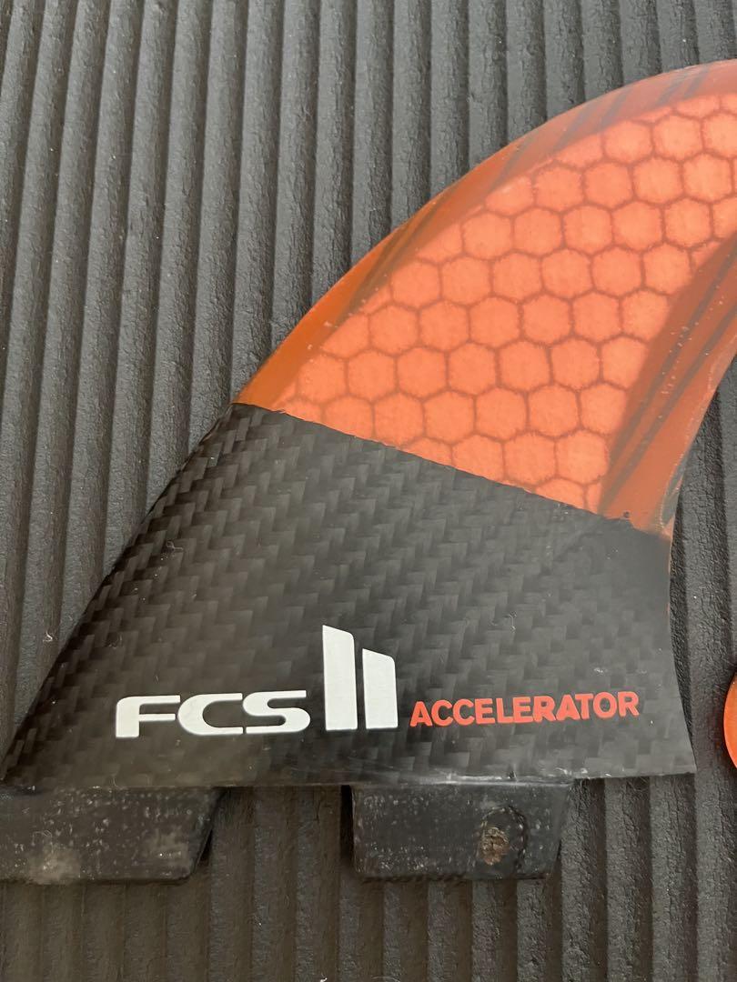 FCS2 ACCELERATOR サーフボードフィン Lサイズ サーフィン
