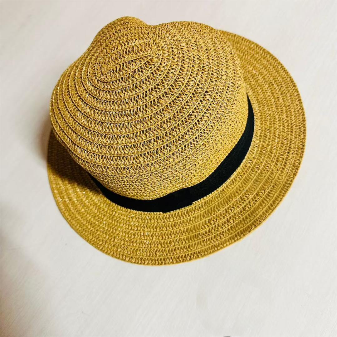 麦わら帽子　ハット　レディース 夏　上品