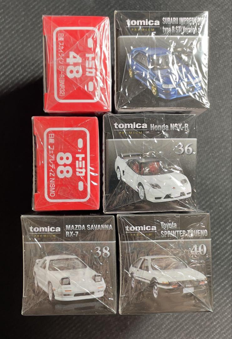 トミカ まとめ売り AE86/RX-7/R32/NSX-R/WRX sti/Z - メルカリ