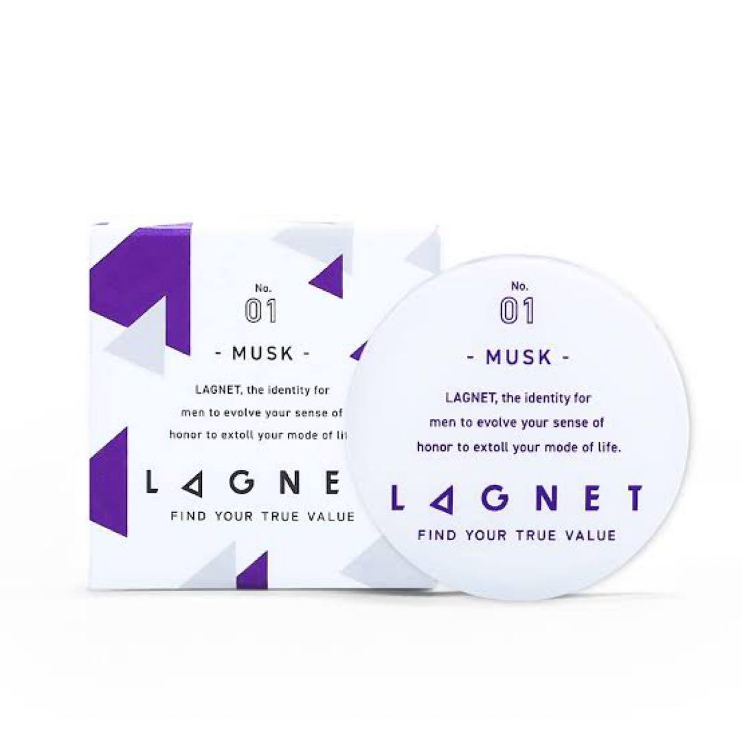 「高評価！」注目のレビュ LAGNET 固形香水 No.01 MUSK - メルカリ 香水(男性用)