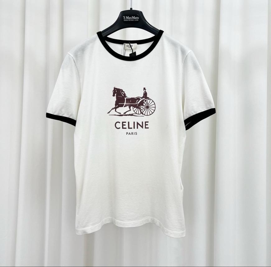【正規逆輸入品】 CELINE 馬車デザイン メルカリ - 半袖Tシャツ トップス