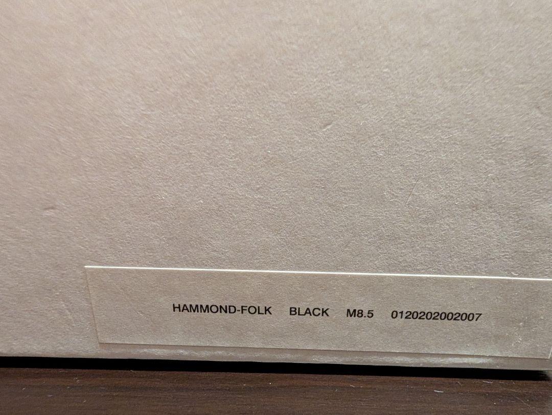靴 visvim hammond folk M8.5
