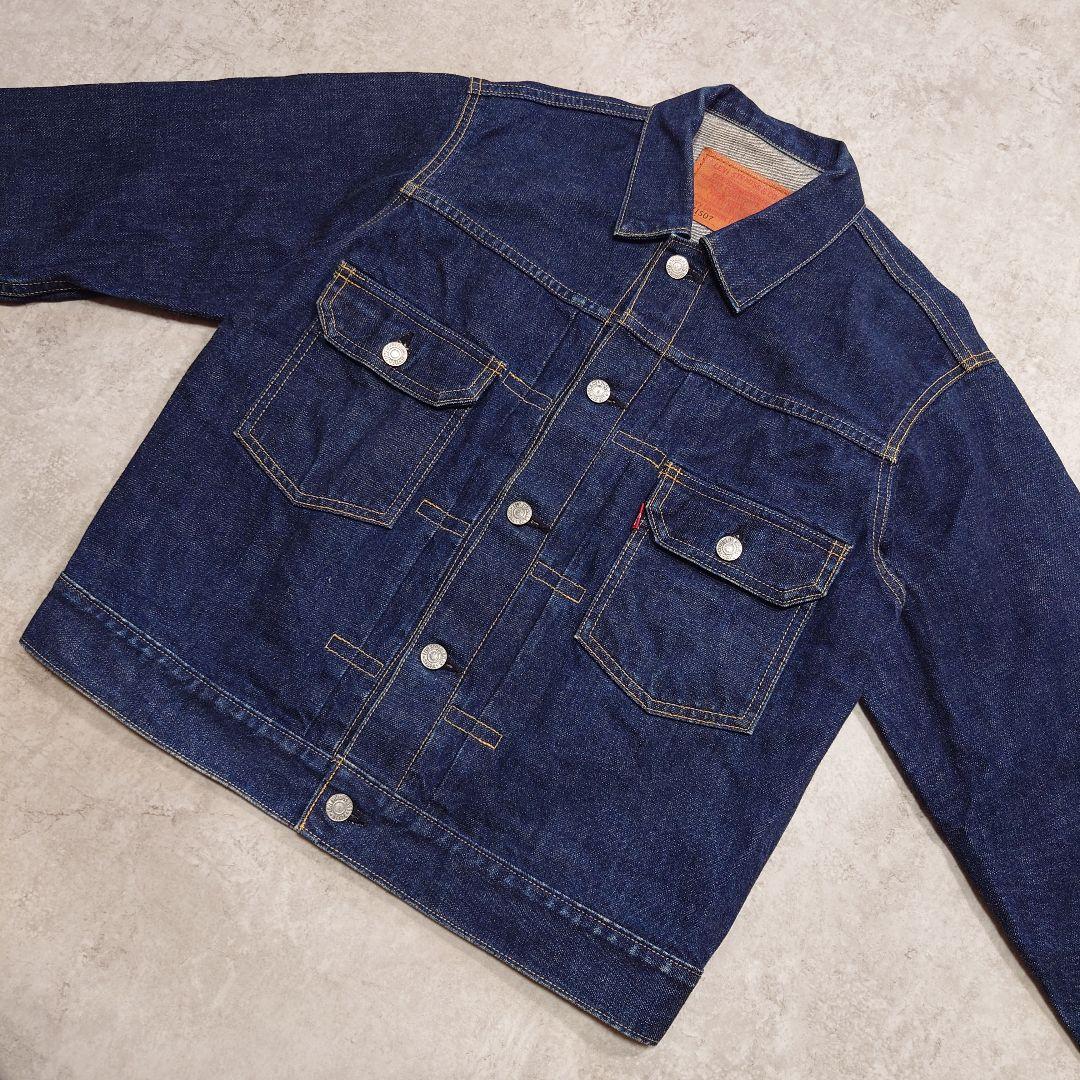【送料無料/新品】 71507xx Levi's 90s 2nd 38 濃紺 デニムジャケット ジャケット・アウター