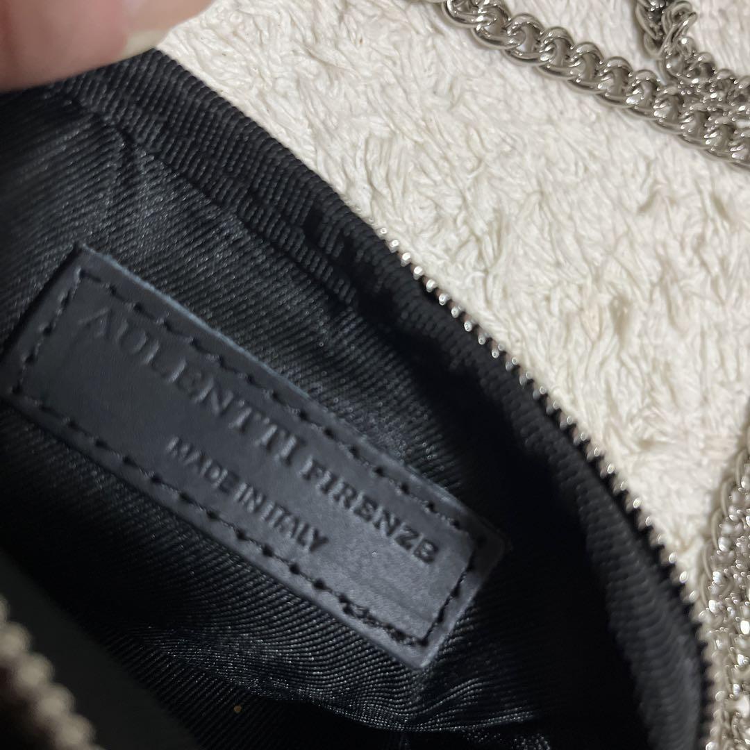 未使用品 銀座カネマツ ショルダーバッグ リボン レディース